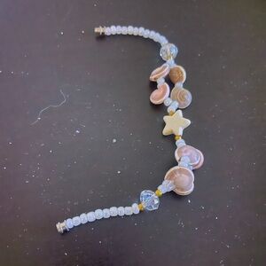 2 for $15 Cute shell bead bracelet adorned